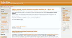Desktop Screenshot of blog.cvtisr.sk