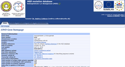Desktop Screenshot of hgddatabase.cvtisr.sk